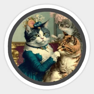 Cat Caste Sticker